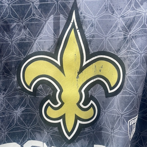 Vintage Reebok NFL Saints Reebok Speedwick Performance Tee- Men's Size M - Picture 3 of 4